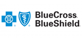 Image of Blue Cross Blue Shield logos, representing accepted insurance plans at Arlington Physical Therapy for quality care.