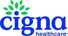 Cigna Healthcare logo with blue "cigna" text and green leaf symbol for Arlington Physical Therapy&rsquo;s insurance options.